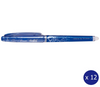 Pilot FriXion Point Erasable Gel Pen Extra Fine Blue Box of 12