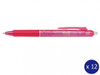 Pilot blrt-fr5-p Frixion Clicker 0.5mm Retractable Erasable Gel Rollerball Pink Box 12 | It's A Mega Thing