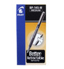 Pilot Bp-145-M-B Retractable Ballpoint Pen Medium Black Box Of 12 | Its A Mega Thing