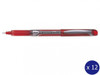 Pilot BXGPN-V7 Hi-Tecpoint Grip Rollerball Pen 0.7mm Red Box of 12