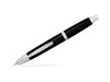 Pilot Capless Silver Accent Fountain Pen Black Barrel Medium Nib