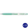 Pilot Poplol Retractable Gel Pen 0.7mm Pastel Green Box of 12