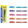 Pilot FriXion Ball Erasable Rollerball Gel Pen Fine Assorted Pack of 6