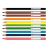 Texta #0272200 Maxi Size Triangular Coloured Pencils Box of 10 Assorted | Mega Office Supplies