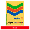 Artline 107002 70 Permanent Marker 1.5mm Bullet Nib Red Box12 | Mega Office Supplies