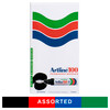 Artline 110041 100 Permanent Marker 12mm Chisel Nib Assorted Box 6 | Mega Office Supplies