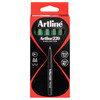 Artline 122004 220 Fineliner Pen 0.2mm Green Box of 12 | Mega Office Supplies
