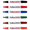 Artline Assorted Colours 150941A 509A Whiteboard Marker 5mm Chisel Nib Box 12 | Mega Office Supplies