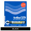 Artline 157901 579 Whiteboard Marker 5mm Chisel Nib Black Box 12 | Mega Office Supplies