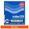 Artline 157905 579 Whiteboard Marker 5mm Chisel Nib Orange Box 12 | Mega Office Supplies