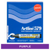 Artline 157906 579 Whiteboard Marker 5mm Chisel Nib Purple Box 12 | Mega Office Supplies