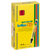 Artline 725 Permanent Marker 0.4mm Plastic Nib Red 172502 Box 12 | Mega Office Supplies
