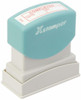 Xstamper Message Stamp “Completed/Date/By” Red