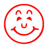 Xstamper 5113032 Merit Stamp 11303 "Happy Face" Red | Its A Mega Thing