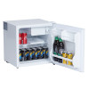 Nero Fridge and Freezer Bar 48L White