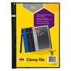 Marbig Spine Clamp File A4 Black Box of 24