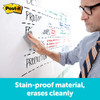 Post-it 70005242758 Super Sticky Dry Erase Surface 4X3 900x1200mm | It's A Mega Thing