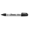 Sharpie Metal Permanent Marker Black Chisel Tip Box of 12