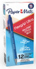 Papermate 9510131 FlexGrip Ultra Blue Pens – Box of 12 Medium Point