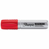 Sharpie Pro Magnum Permanent Marker Extra-Wide Chisel Tip Red Box 12