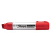 Sharpie Pro Magnum Permanent Marker Red Chisel Tip Box of 12