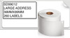 Dymo #Sd99012 Labelwriter Lw White Permanent Address Labels 89 X 36Mm (2 Rolls Of 260) - dymo label tape, rhino label maker, dymo label suppliers, dymo printer tape | It's A Mega Thing