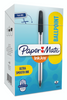 Papermate Inkjoy 50ST Capped Ballpoint Pen Medium 1.0mm Black Box of 60