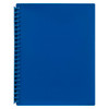 Marbig Refillable Display Book 20 Pocket A4 Blue
