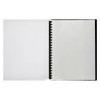 Marbig Display Book Refillable 20 Pocket A4 Clear Black
