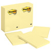 Post-it Notes 101 x 152mm Canary Yellow 100 Sheets Pack of 12 659