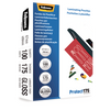 175 Micron Laminating Pouches 67x99mm 100 Pack Glossy Fellowes