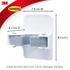 Command Broom Gripper Large White (1.8kg)