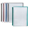 Marbig Refillable Display Book 20 Pocket A4 Clear Assorted Box of 12