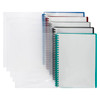 Marbig Display Book Refillable 20 Pocket A4 Clear Assorted Box of 12