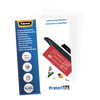 Glossy 175 Micron Laminating Pouches 54x83mm 100 Pack Fellowes