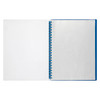 Marbig Clearfront Refillable Display Books A4 - 20 Pocket - Blue #2007201 | Mega Office Supplies