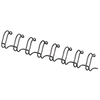Wire 34 Loop 8mm Black Fellowes Binding Combs