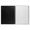 Marbig Refillable Display Book with Insert Cover A4 - 20 Pockets Black #2008402 | Mega Office Supplies