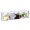 Deflecto Tilt Bin Storage System White 5 Bin