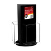 JPM 592704 Deflecto Rotating Countertop Brochure Holder - DL Black | It's A Mega Thing