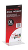 JPM 45101 Deflecto Double Sided T-Shape Sign Holder - DL Portrait | It's A Mega Thing
