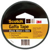 Scotch 933 Gaffa Tape 48mm x 50m Black Carton of 24