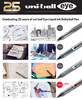 Uni-Ball Eye (UB-157) Liquid Ink Rollerball Pen Fine 0.7mm Orange - Box of 12 Uniball Permanent Markers, Uniball Australia | It's A Mega Thing