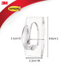 Command Mini Hooks Clear 6 Pack (225g)