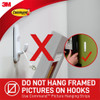 Command Jumbo Hook White (3.4kg)