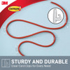 Command Round Cord Clips Medium Clear (10mm)