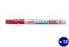 Uni Paint (PX-21) Permanent Marker Fine 1.2mm Bullet Tip Red - Box of 12 - Uniball Rollerball Pen, Uni Ball Pens, Uniball Markers, Uni-Ball Markers, posca pens, posca markers | It's A Mega Thing