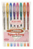 Uni-Ball Signo Sparkling (UM-120SP) Gel Ink Rollerball Pen 1.0mm - 8 Piece Assorted Wallet - Uni Ball Pens, Uniball Markers, Uni-Ball Markers, posca pens, posca markers | It's A Mega Thing