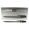 Uni SA-S (MEDSASBK) Ballpoint Pen Medium 1.0mm Black - Box of 12 - Uniball Rollerball Pen, Uni Ball Pens, Uniball Markers, Uni-Ball Markers, posca pens, posca markers | It's A Mega Thing