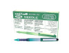 Uni-Ball Eye Needle (UB-185S) Liquid Ink Rollerball Pen Micro 0.5mm Green - Box of 12 - Uni Ball Pens, Uniball Markers, Uni-Ball Markers, posca pens, posca markers | It's A Mega Thing